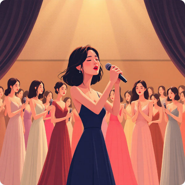 미스트롯4 참가자 가상 이미지