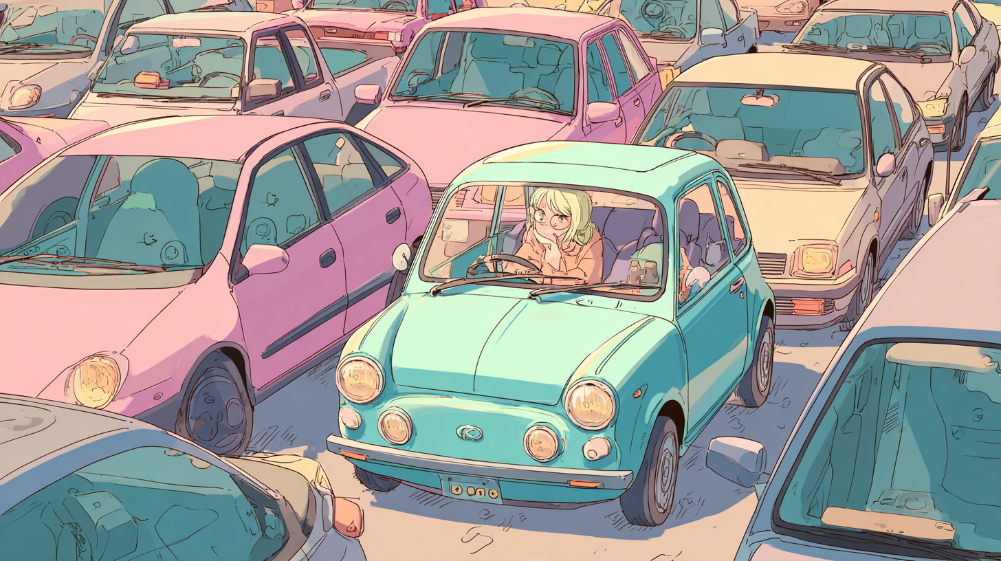 초보 운전 주차방법