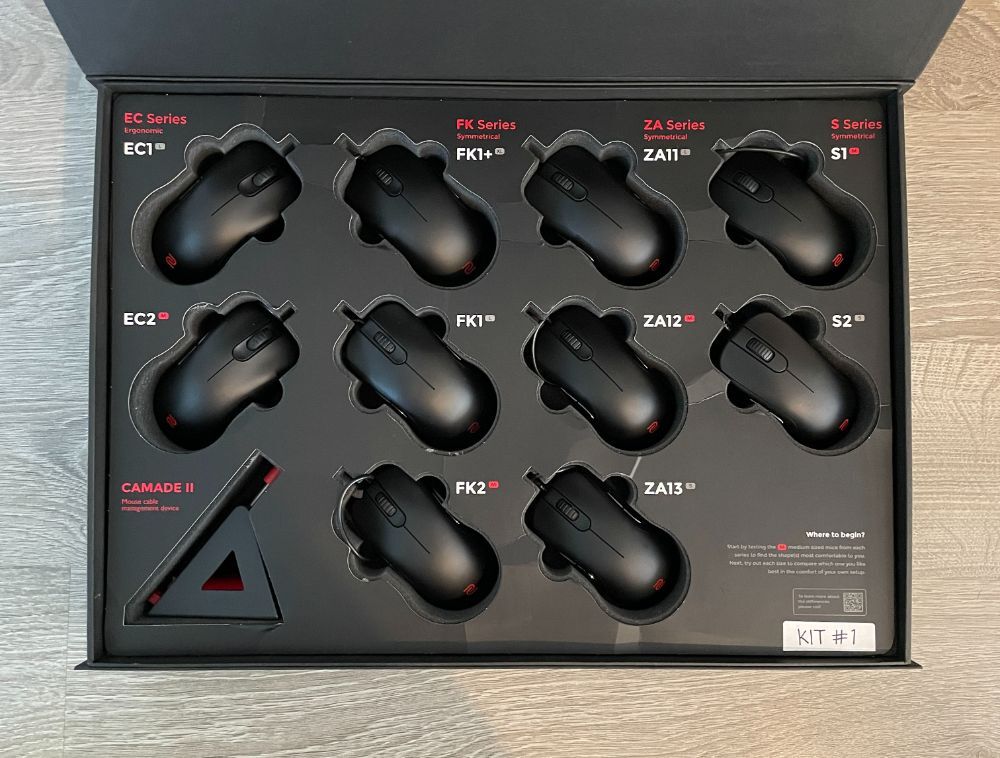 BenQ Zowie ZA12-B 마우스 리뷰