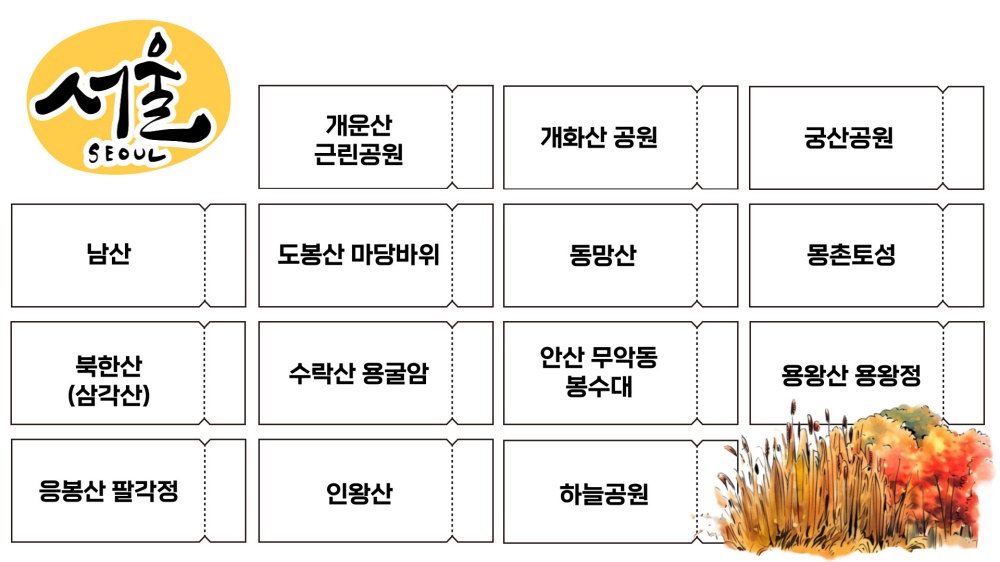 해돋이 명소 - 서울