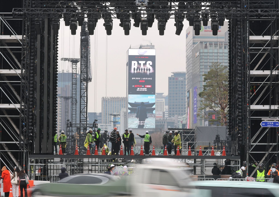 BTS 광화문 공연 후기