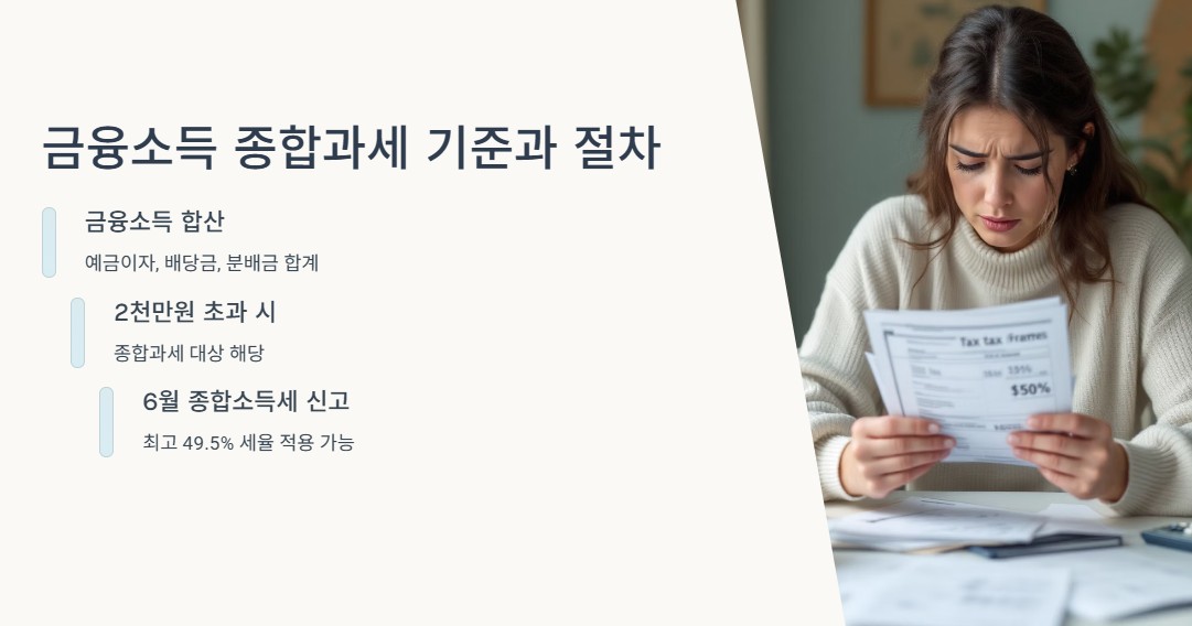 금융소득 종합과세 기준과 절차