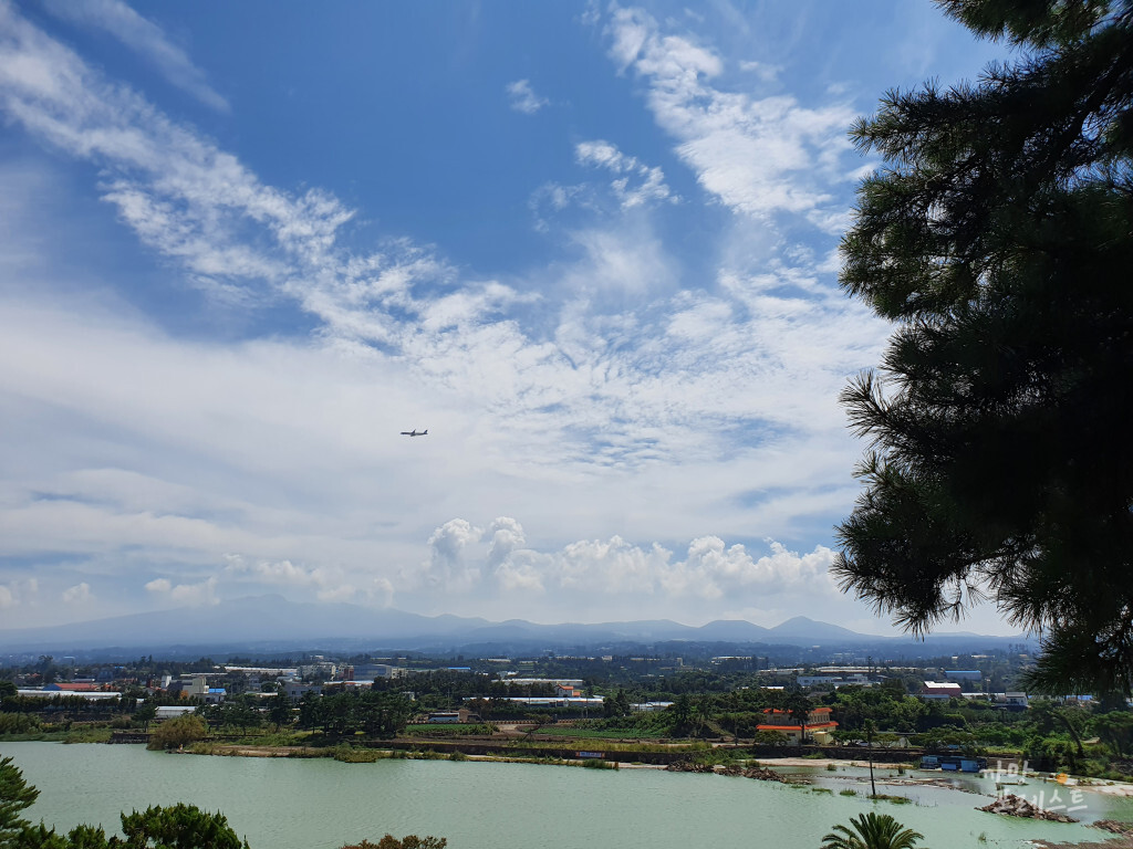 수산봉 그네 비행기