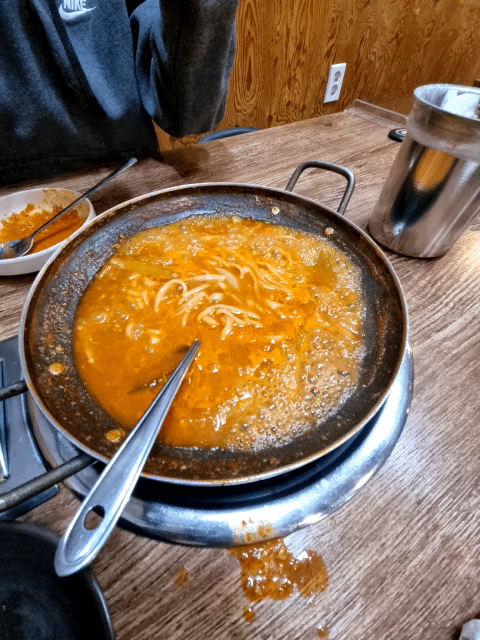 칼국수 사리