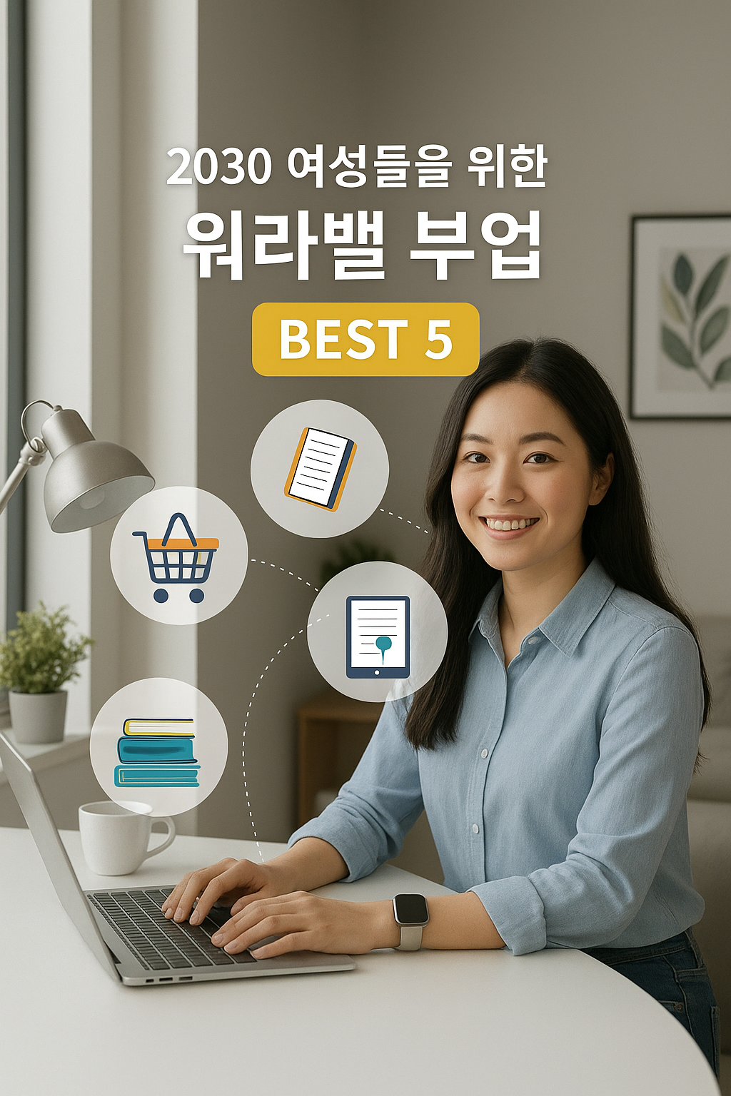 2030 여성들을 위한 워라밸 부업 베스트 5