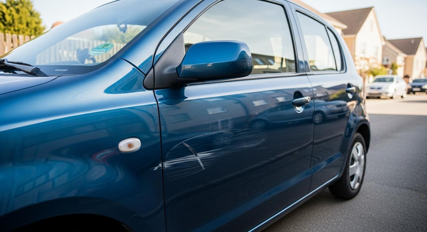 일상배상책임보험 자동차 긁힘