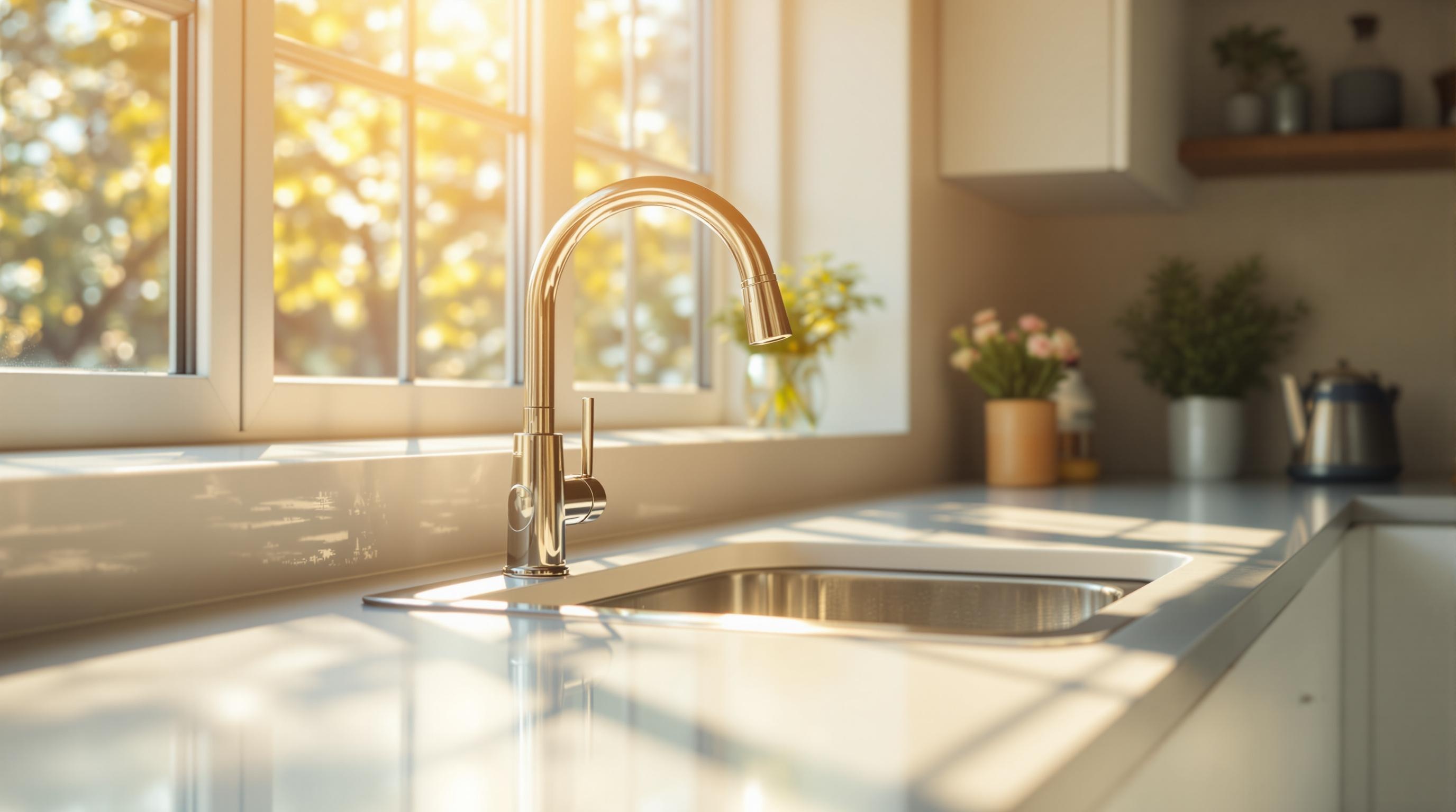 청소 후 깨끗해진 주방