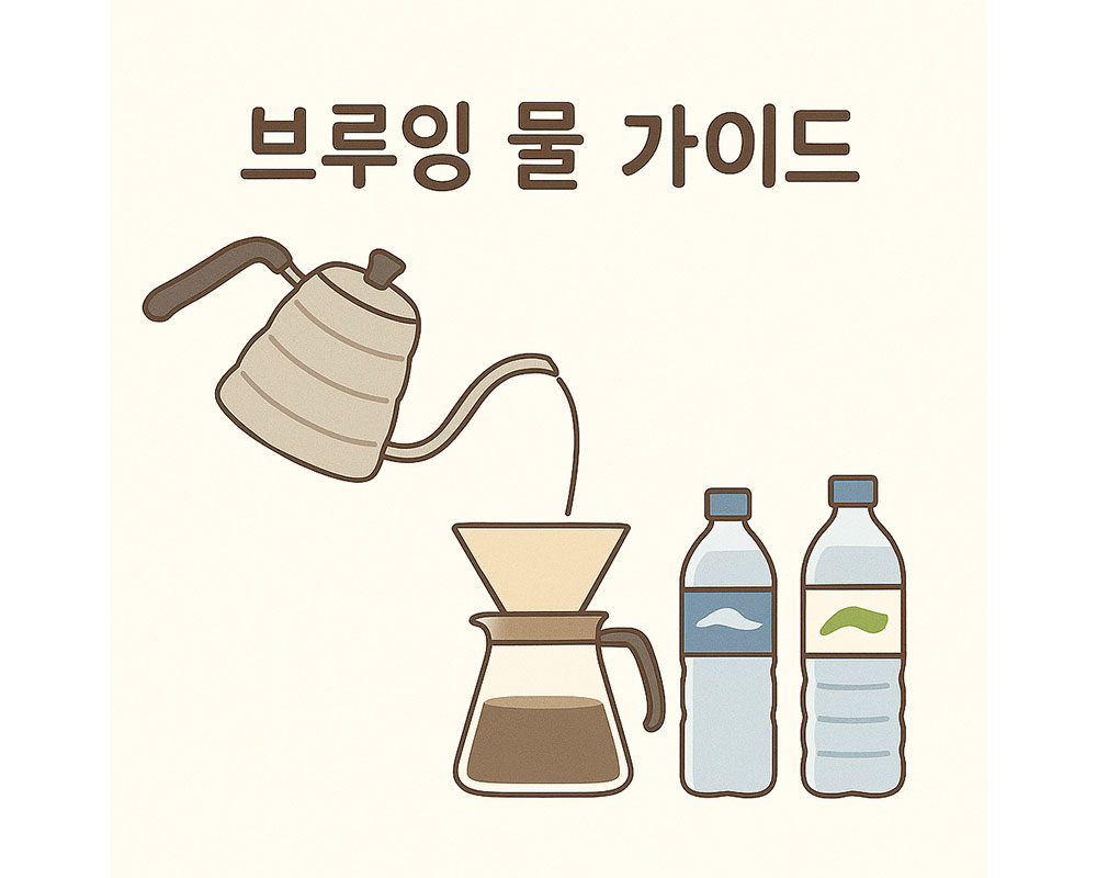 브루잉 물 가이드