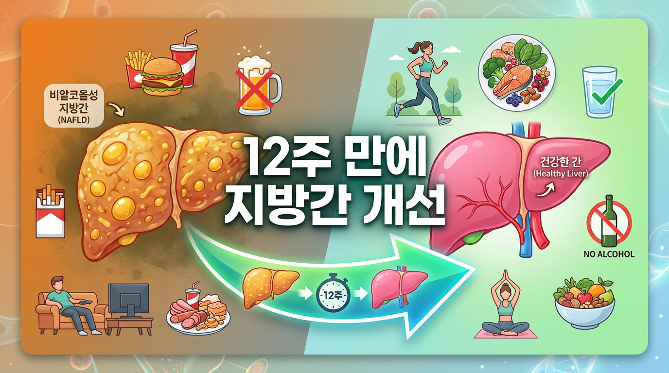 12주만에 지방간 개선
