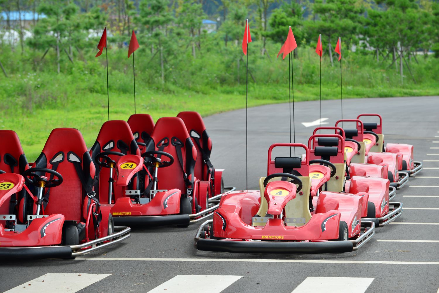 재인폭포오토캠핑장 카트레이싱