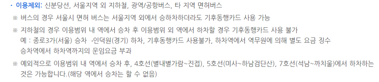 기후동행카드