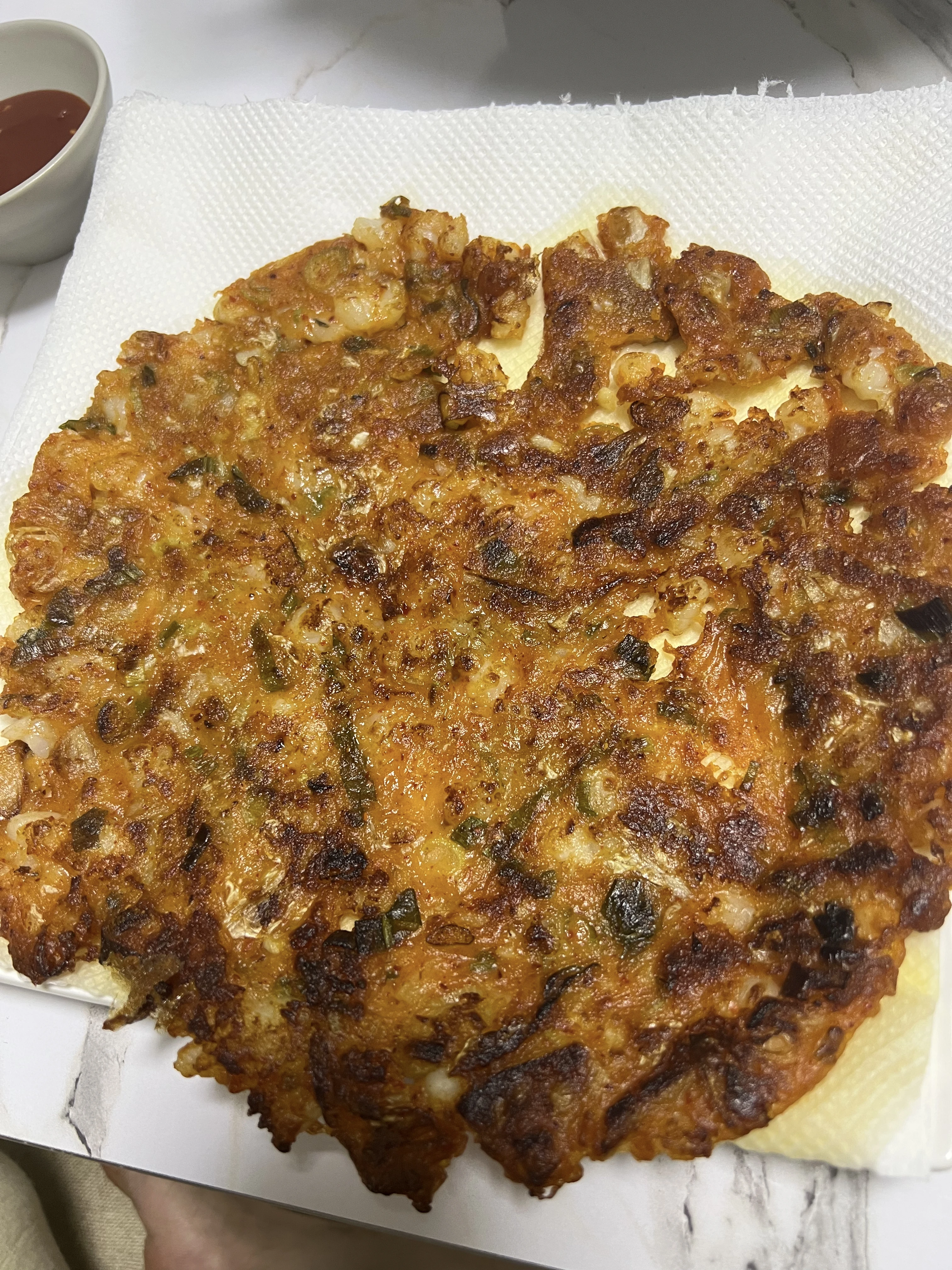 김치새우전