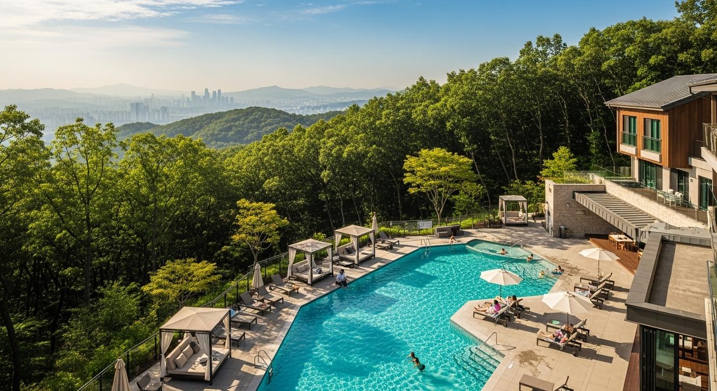 서울 근교 수영장 펜션 추천