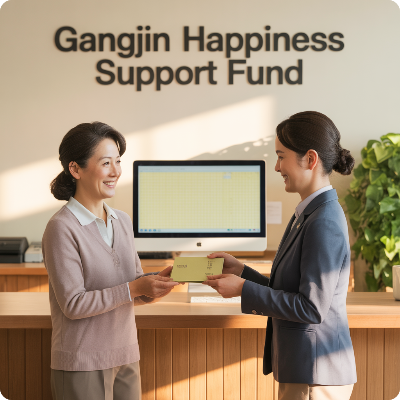 강진군 군민행복지원금 신청 이미지