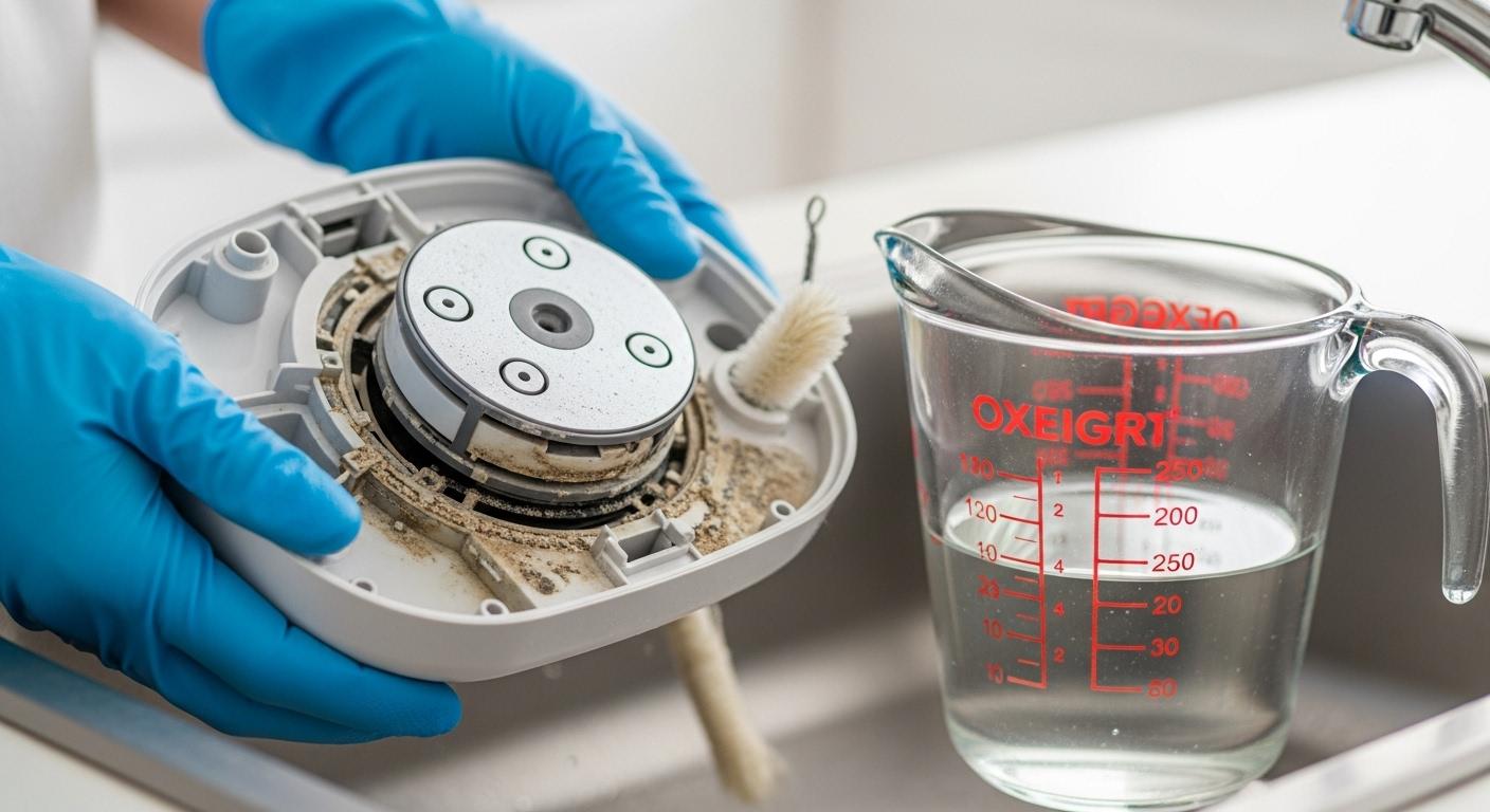 가습기 세척 식초