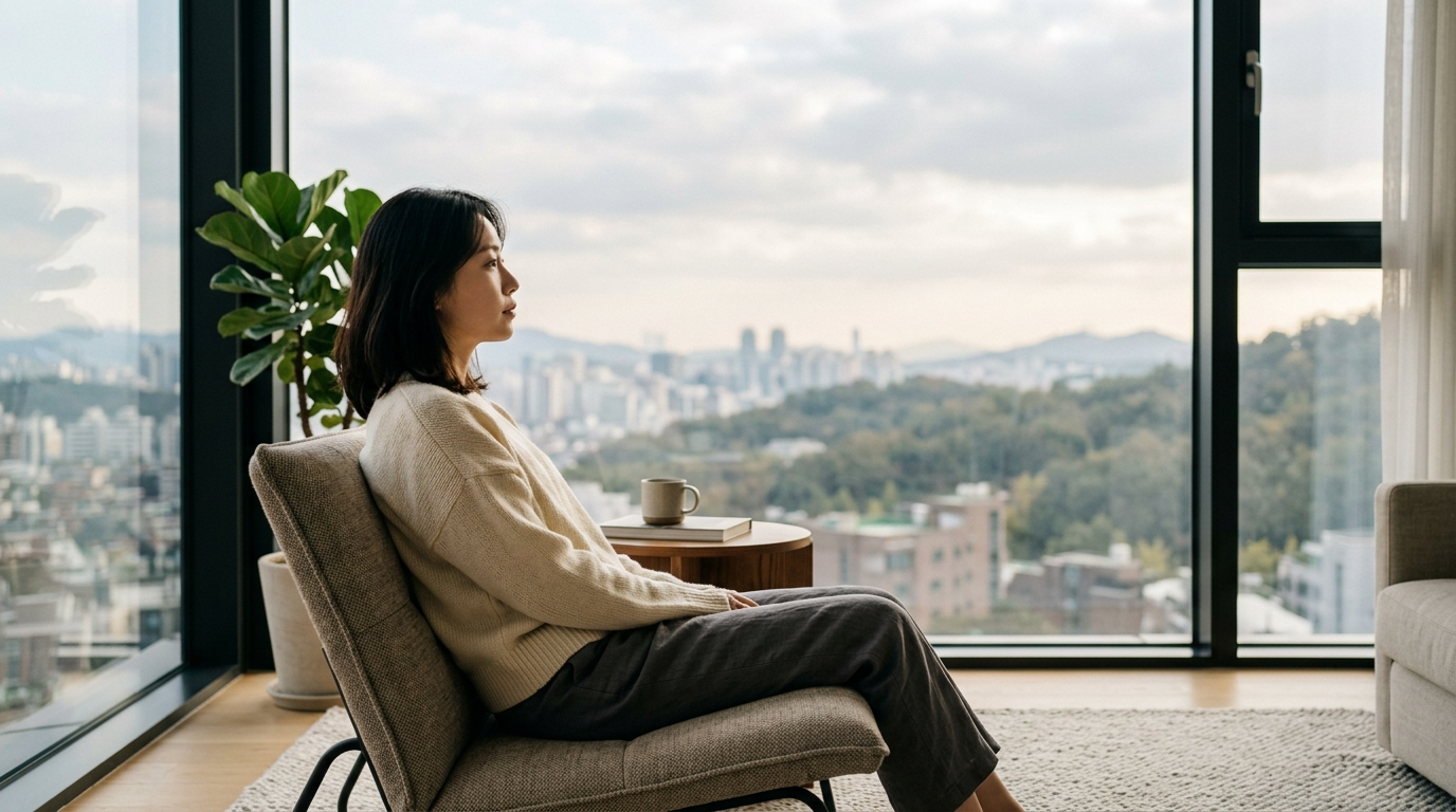 사람의 감정을 형성하는 창문의 기능