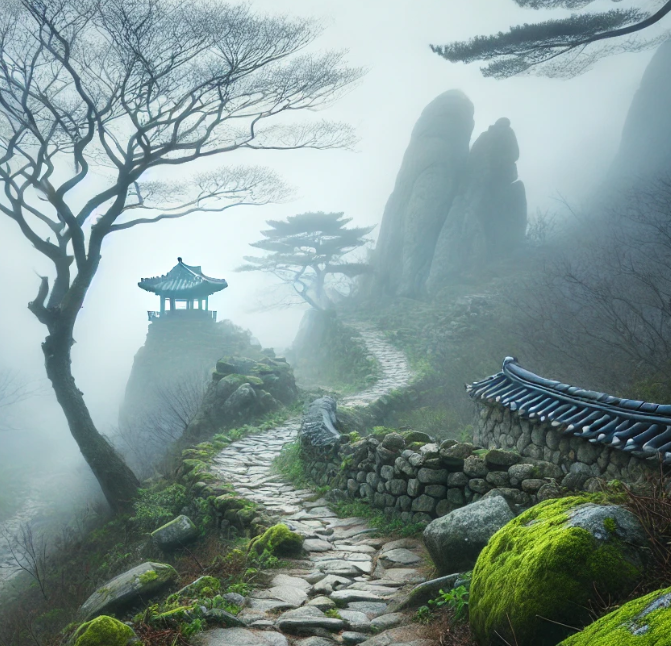 불탄봉의 자연경관 사진