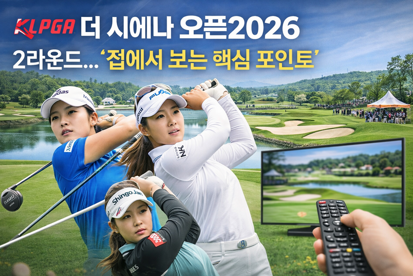 KLPGA 더 시에나 오픈 2026, 2라운드 집관 핵심 포인트 3가지