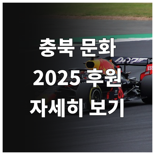 충북 문화예술계를 위한 2025년 후..