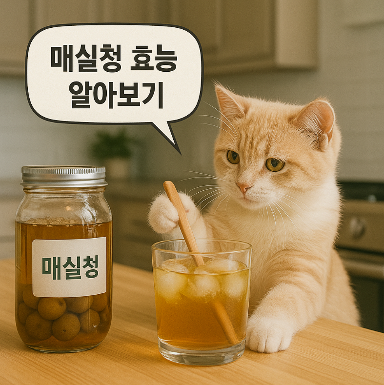 매실청 효능 알아보기