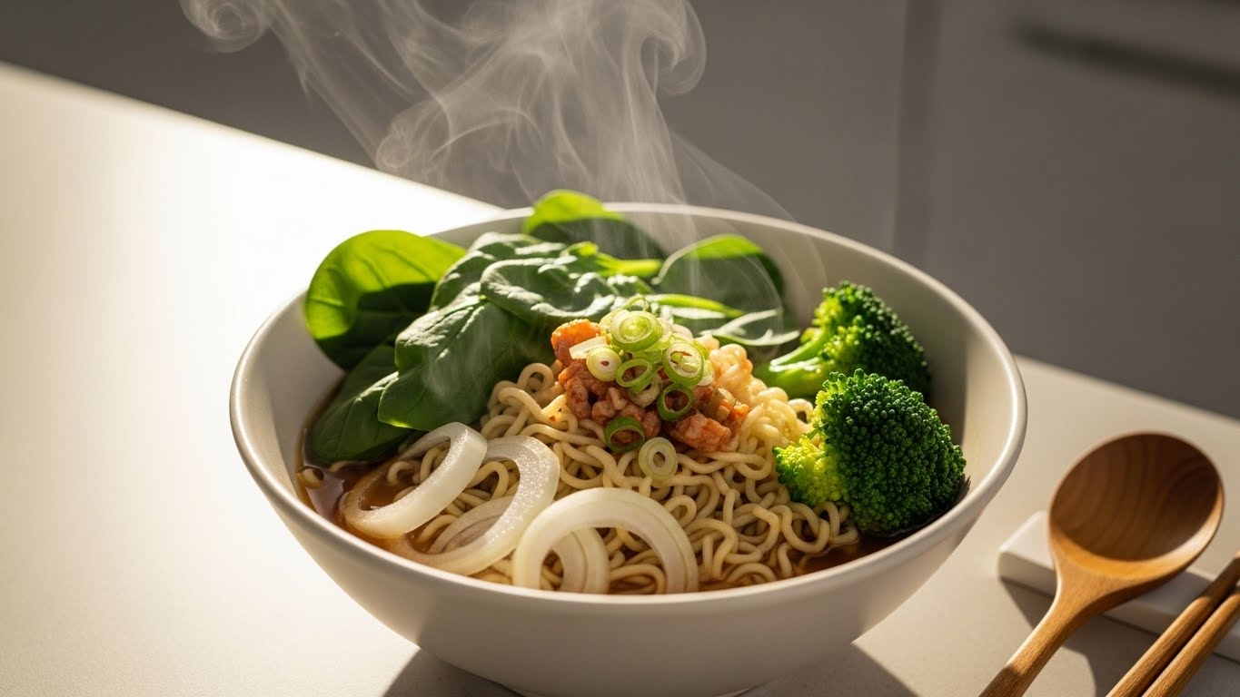 라면 먹고 붓기 싫다면? 나트륨 싹 빼주는 '마법의 채소' 5가지