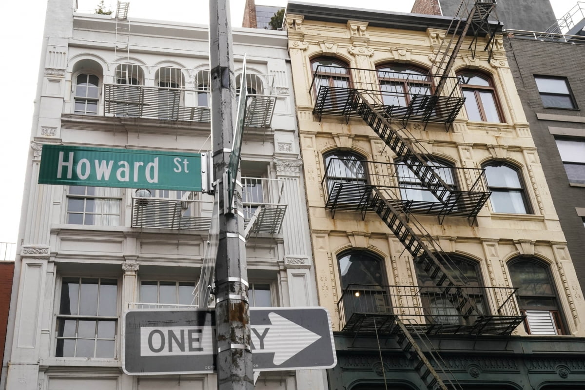 뉴욕 맨해튼 소호 인근 콘도 건물 모습.