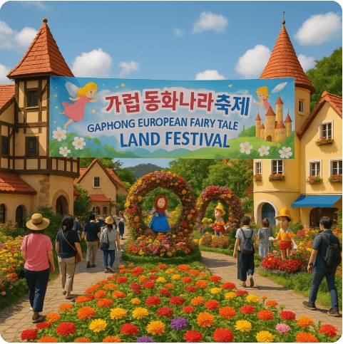 유럽동화나라축제 사진