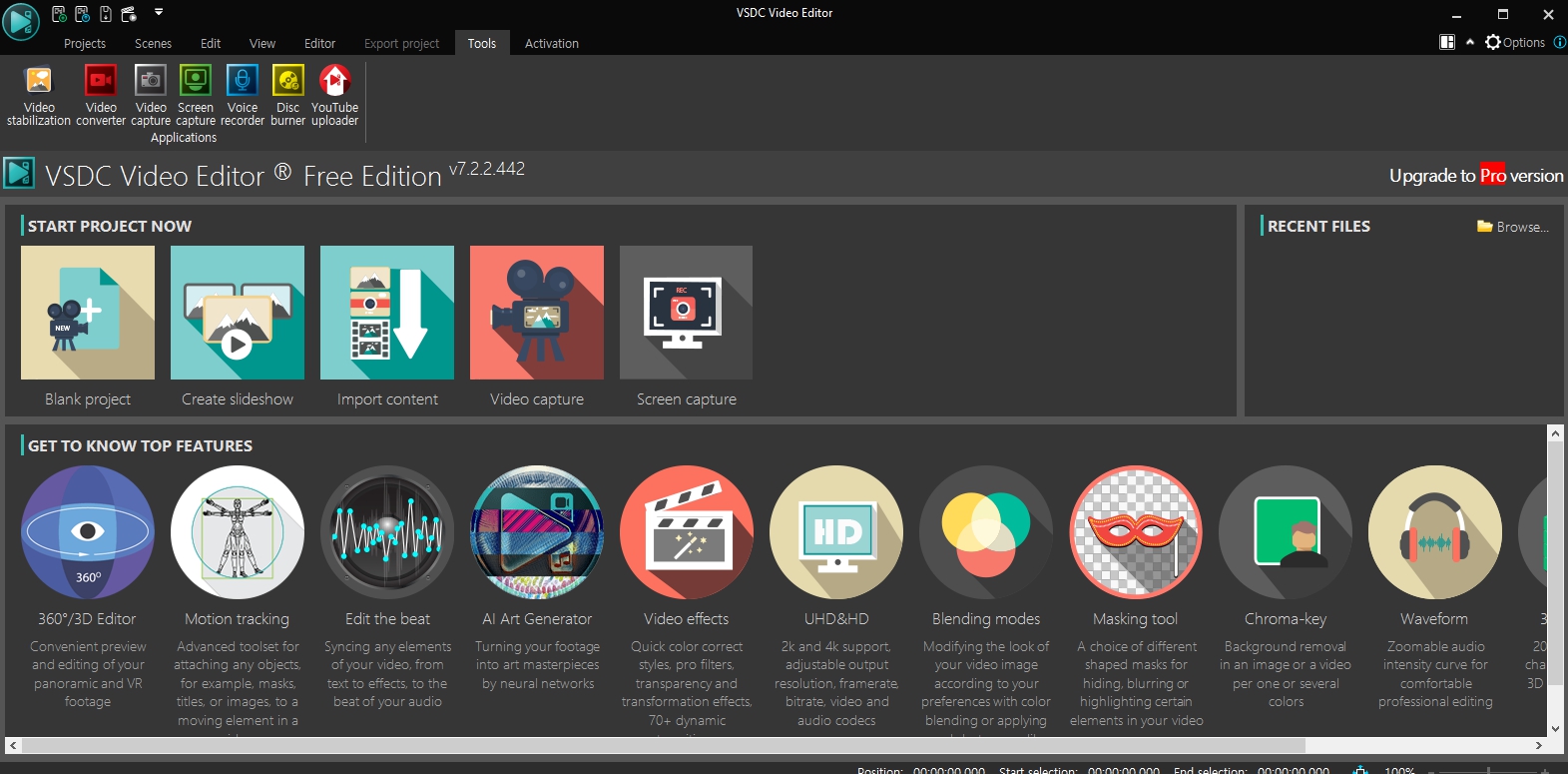 VSDC 비디오 에디터