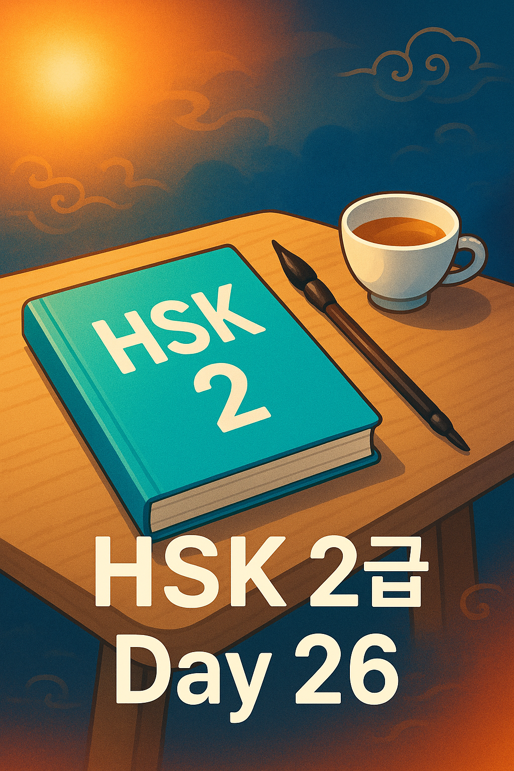 HSK 2급 단어 공부