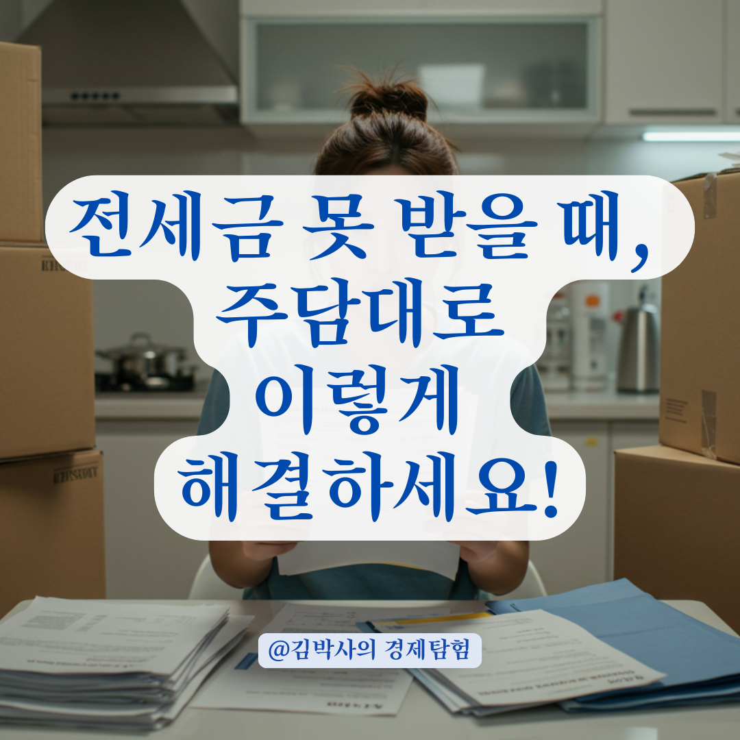 전세금 지연돼도 걱정 NO, 주담대 일시 활용 전략 알려드립니다.