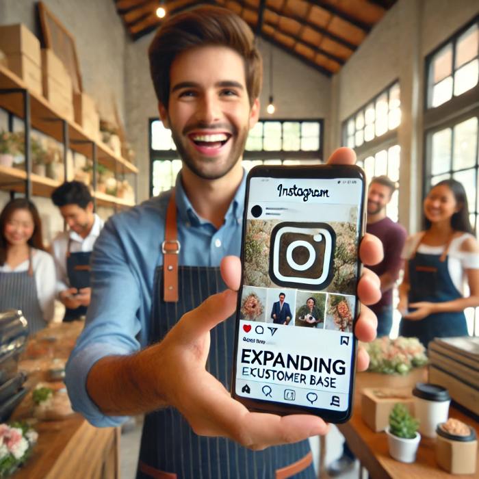 인스타그램으로 소상공인 고객층 확장하기
