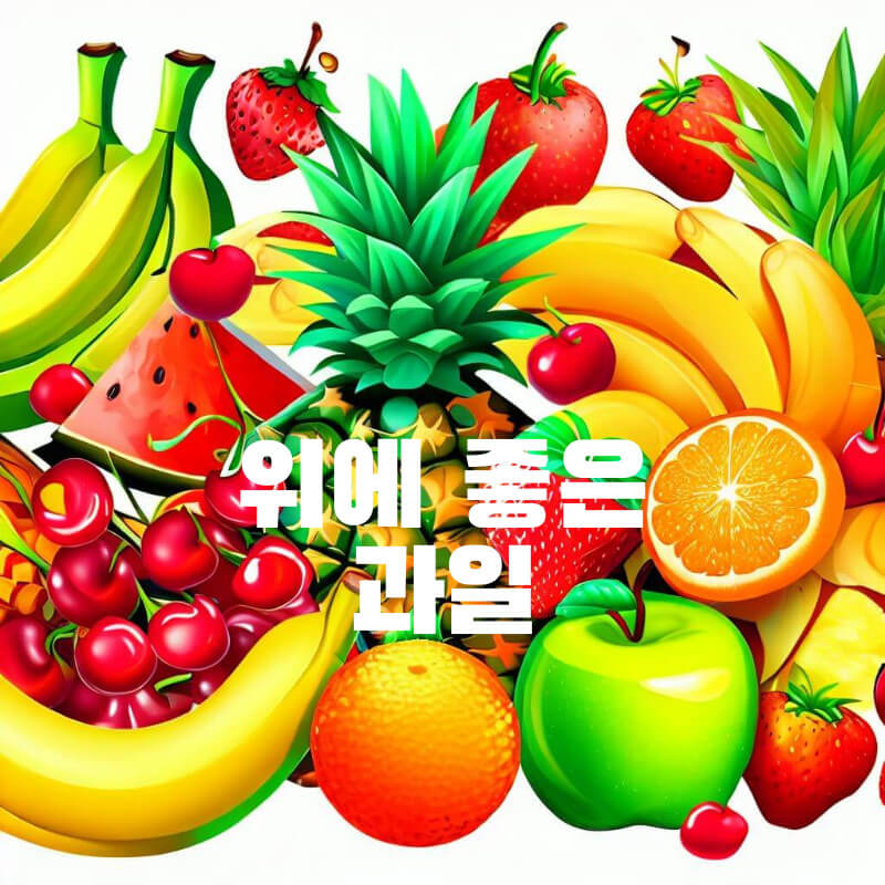 위에 좋은 과일