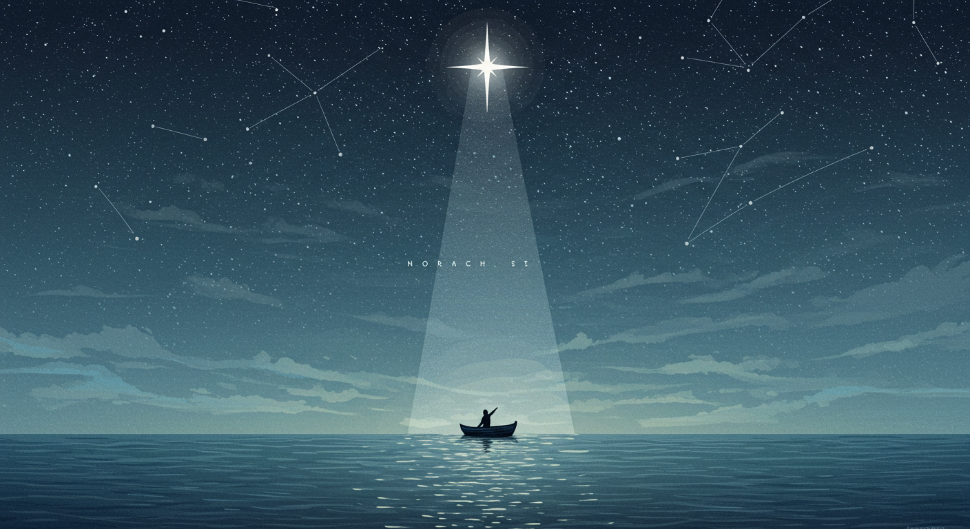 흔들리는 마음을 위한 이정표: 북극성 사주로 알아보는 나의 본질