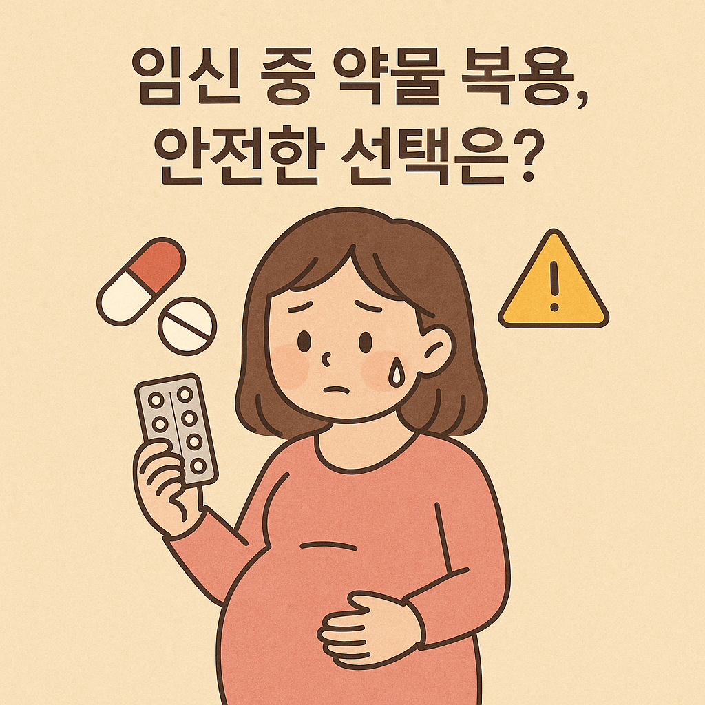 임신 중 약물복욕에 관한 이미지