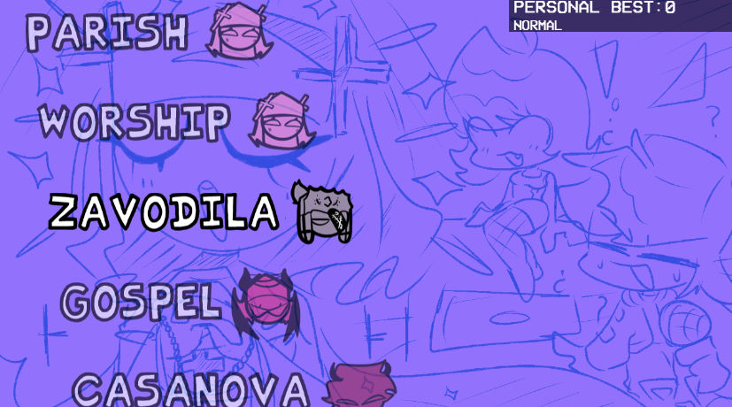 마이너스 사르벤테 모드 곡 정리