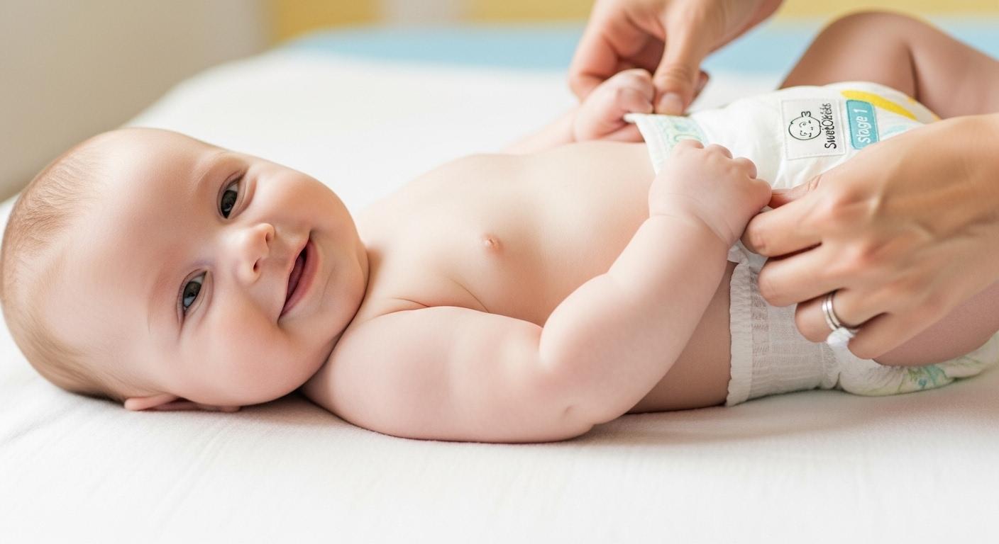 페넬로페 기저귀 1단계