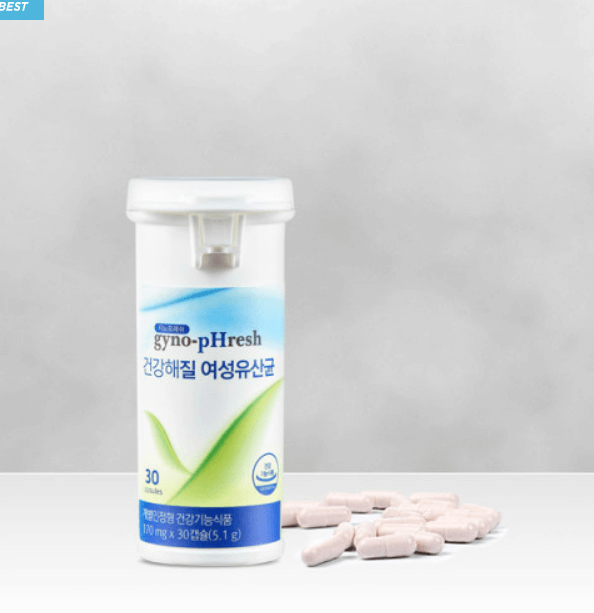 지노 프레시 건강해질 여성 유산균 사진