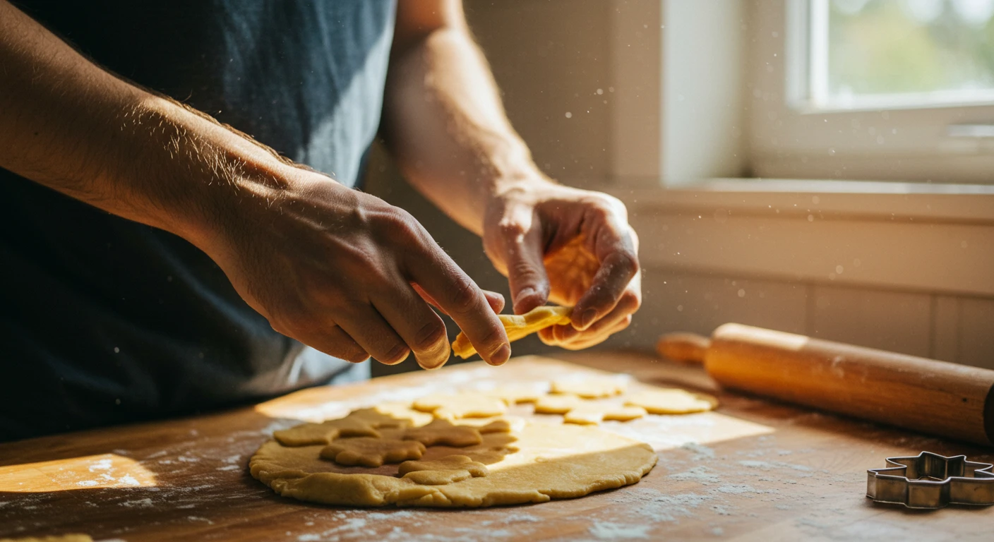 성과주의를 버리고 마음챙김을 실천하며 취미의 즐거움을 되찾는 모습.
