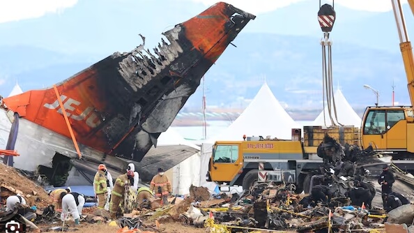 화재현장 비행기 후미