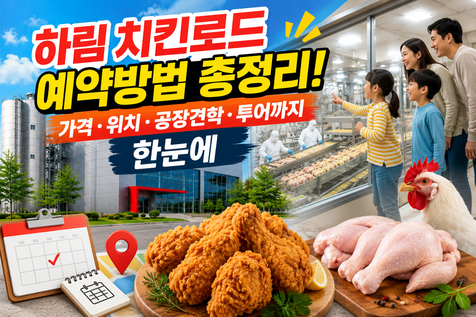 하림 치킨로드 예약방법 총정리! 가격&middot;위치&middot;공장견학&middot;투어까지 한눈에 관련 사진