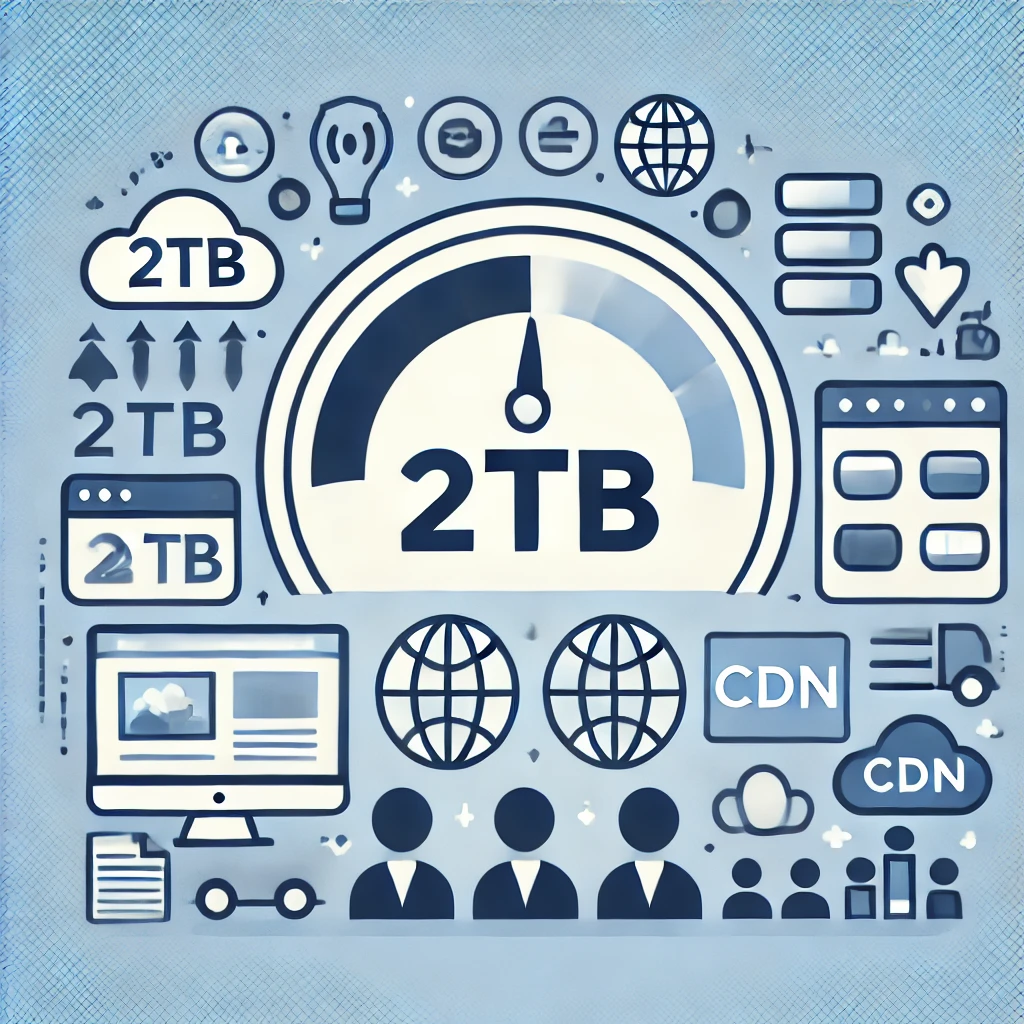 Bandwidth 2TB