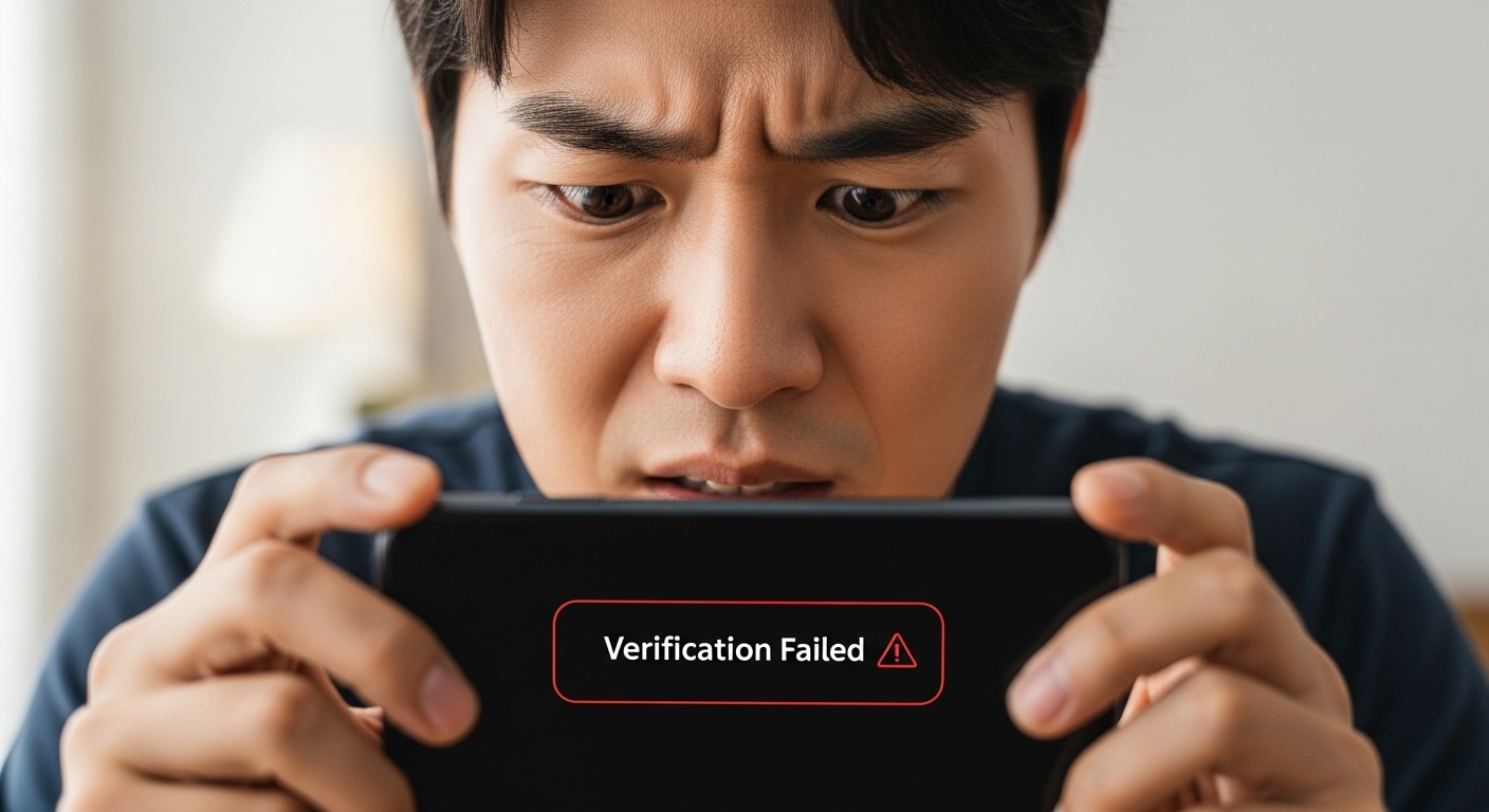 본인인증&amp;#44; 번개장터&amp;#44; 인증실패