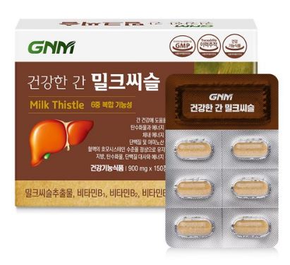 GNM 건강한 간 밀크씨슬 제품사진