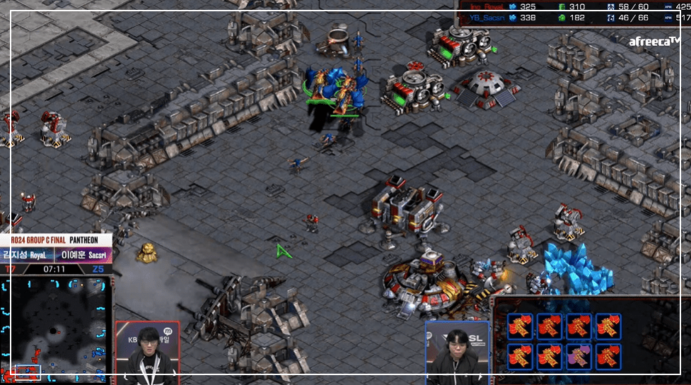 SSL 24강 C조 최종전 본진공격