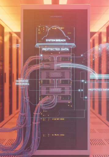 해킹 공격 경로와 기법 섹션 서버 이미지