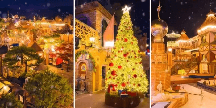 루덴시아 크리스마스 축제 야간개장