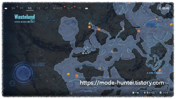 111. 상자#49 캔#12 더 헤이븐 그린티 지도