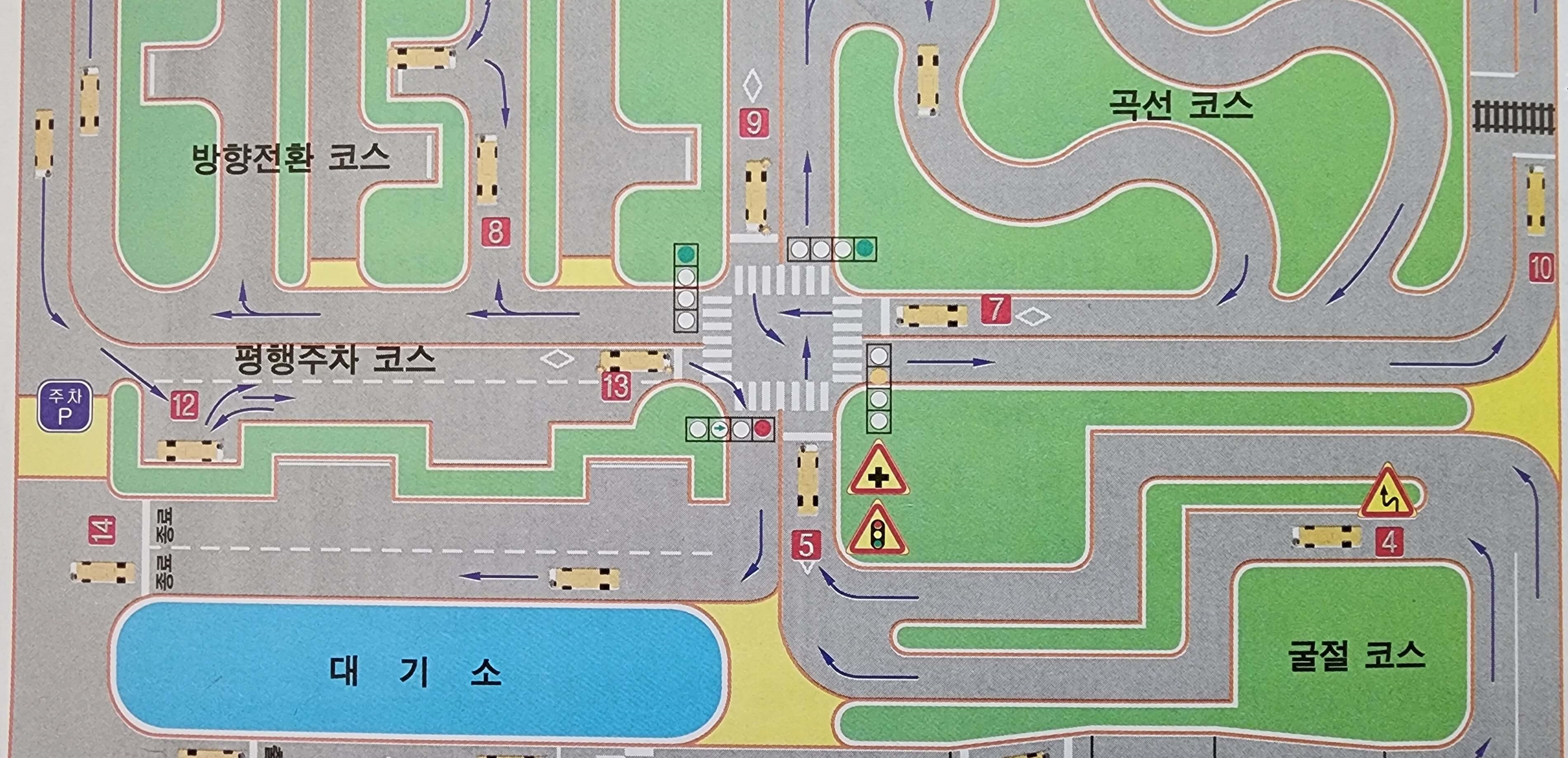 1종대형운전면허코스공식및감점6