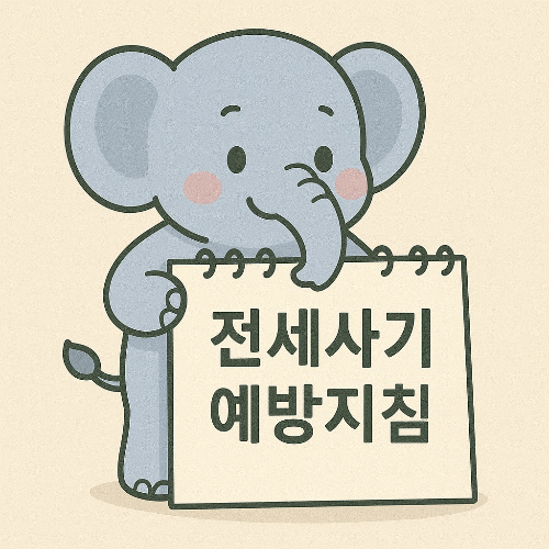 전세사기 예방지침