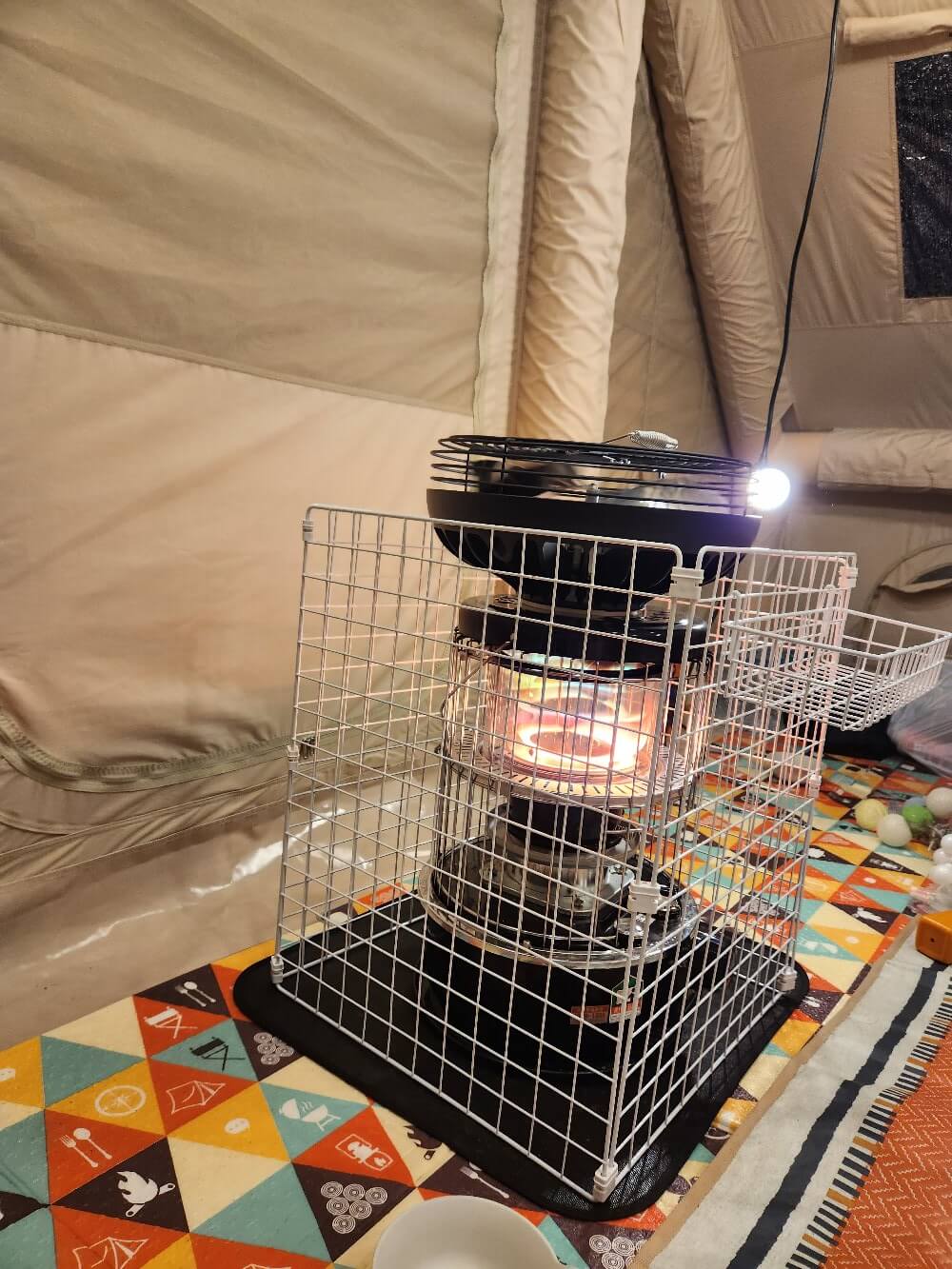 에어텐트 추천( 위캔트립 예튼 3.4 실내)